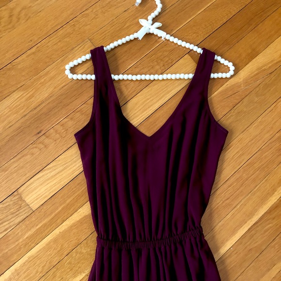 Show Me Your MuMu, Merlot Kendall Maxi Dress, XXS - Picture 3 of 16